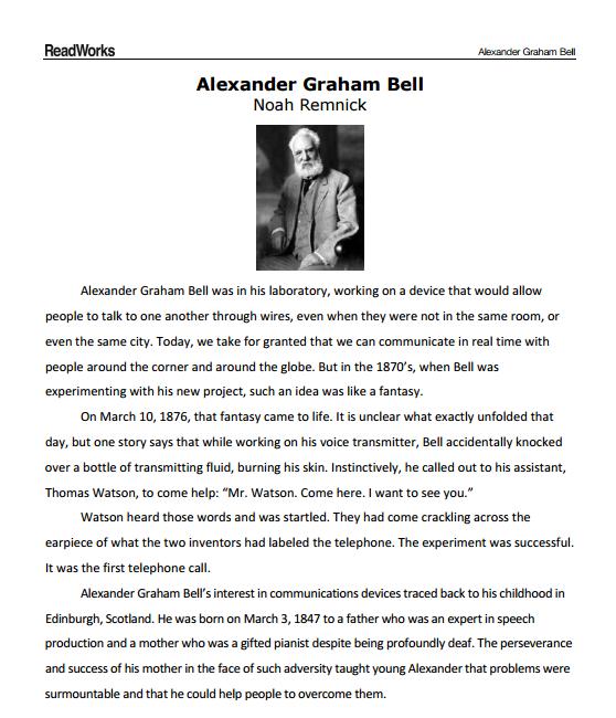 Реферат: Alexander Graham Bell Essay Research Paper Alexander